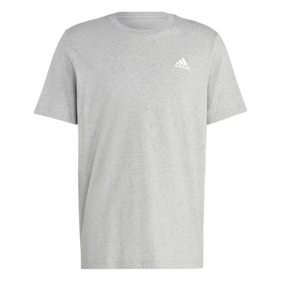 Adidas Xám - Áo Phông Nam Adidas Essentials Single Jersey Embroidered Tshirt IC9288 Màu Xám - Vua Hàng Hiệu