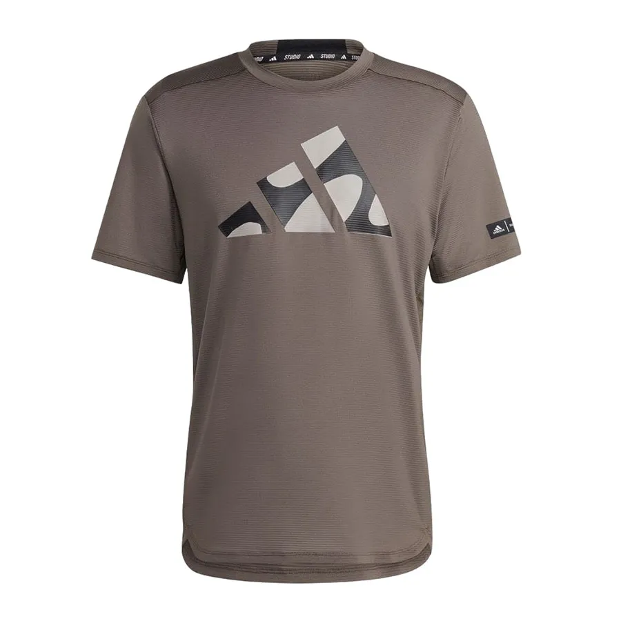 Thời trang Adidas Nâu - Áo Phông Nam Adidas Training Tshirt ENC02 HR8207 Màu Nâu Size XS - Vua Hàng Hiệu