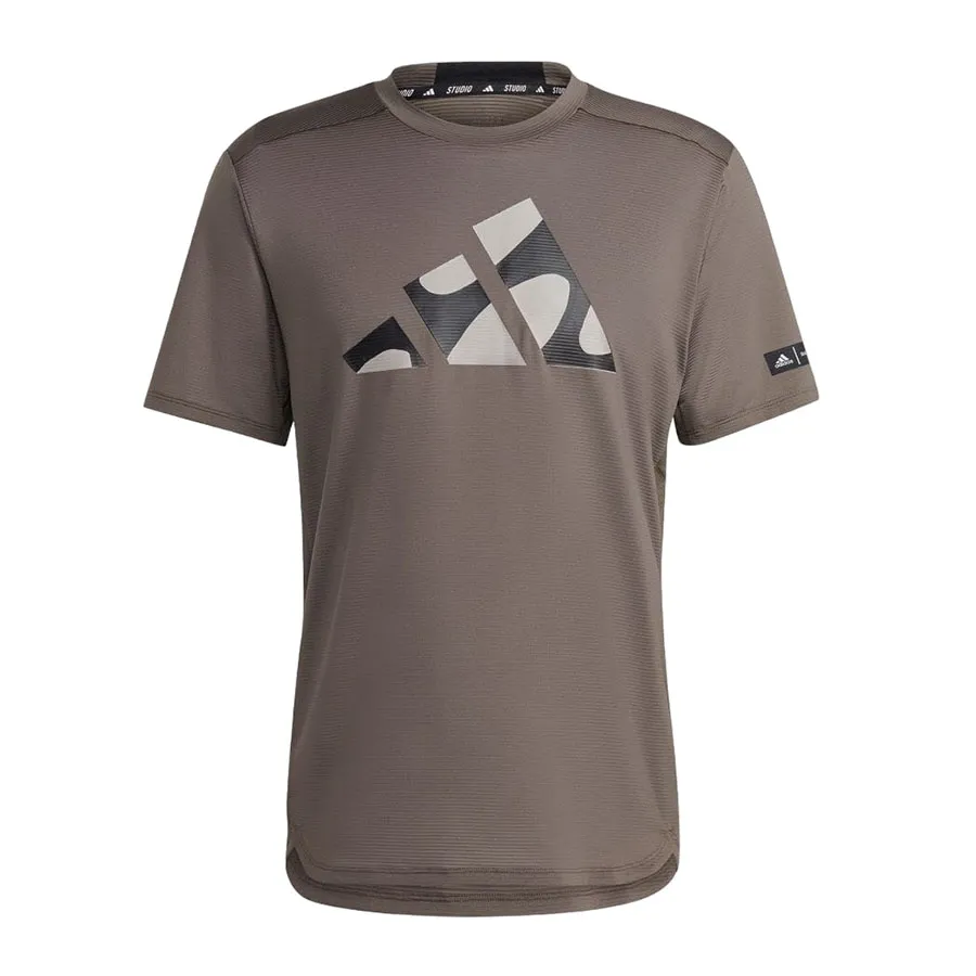 Adidas Nâu - Áo Phông Nam Adidas Training Tshirt ENC02 HR8207 Màu Nâu Size XS - Vua Hàng Hiệu