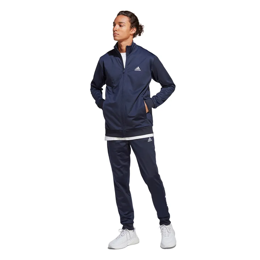 Bộ Thể Thao Nam Adidas Men's Tracksuit Linear Logo Tricot Blue