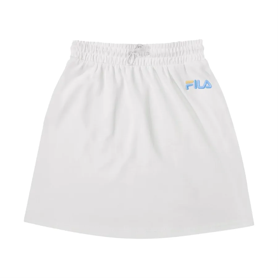 Thời trang Fila Nữ - Chân Váy Nữ Fila Women's Lifestyle Skirt FW2SKF1066F-WHI Màu Trắng Size XS - Vua Hàng Hiệu