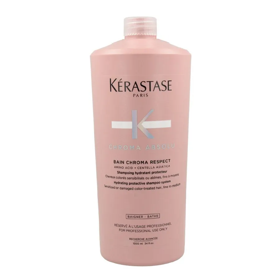 Kérastase - Dầu Gội Kérastase Chroma Absolu Bain Chromatique Multi-Protecting Shampoo 1000ml - Vua Hàng Hiệu