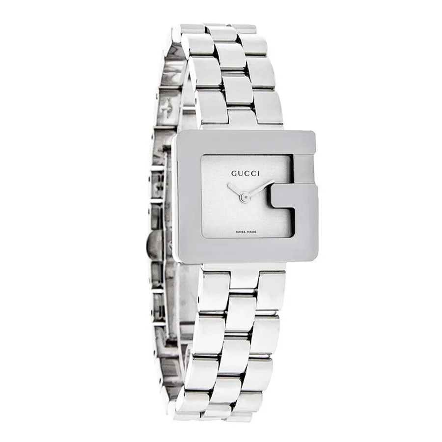 Đồng hồ Gucci - Đồng Hồ Nữ Gucci G-Case 3600L Series Quartz Watch YA036504 Màu Bạc - Vua Hàng Hiệu