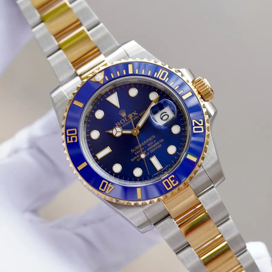 Đồng Hồ Nam Rolex Submariner Date 40mm Stainless Steel And Gold