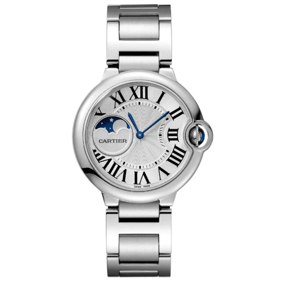 Cartier - Đồng Hồ Nữ Cartier Ballon Bleu De 36mm WSBB0021 Màu Bạc - Vua Hàng Hiệu