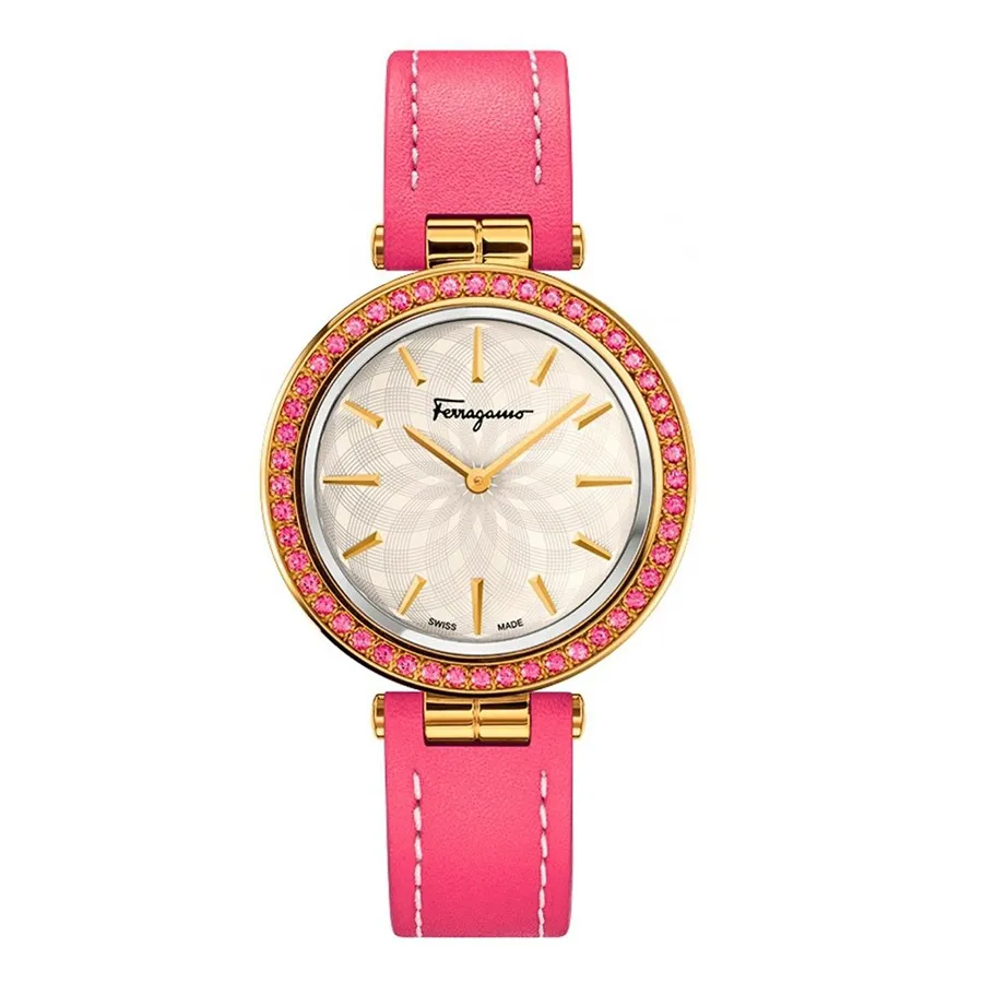 Đồng hồ Hồng - Đồng Hồ Nữ Versace Sparks Quartz Pink Case 31mm Watch Màu Hồng - Vua Hàng Hiệu