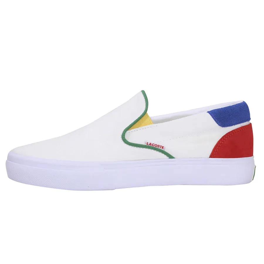 Giày Giày Slip On - Giày Slip On Nam Lacoste Jump Serve Canvas Accent 43CMA0034 Phối Màu - Vua Hàng Hiệu