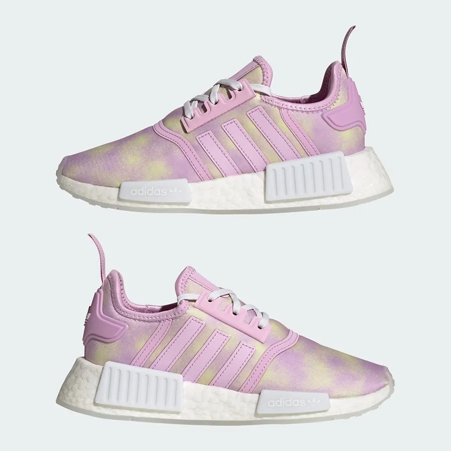 Sneakers Nmds White And Purple Giày Sneaker Adidas NMD_R1 Bliss
