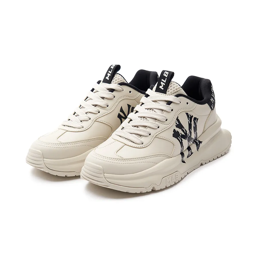 Giày MLB - Giày Thể Thao MLB Chunky Runner Classic Monogram New York Yankees 3ASHCRM3N-50BKS Màu Đen Trắng Size 260 - Vua Hàng Hiệu