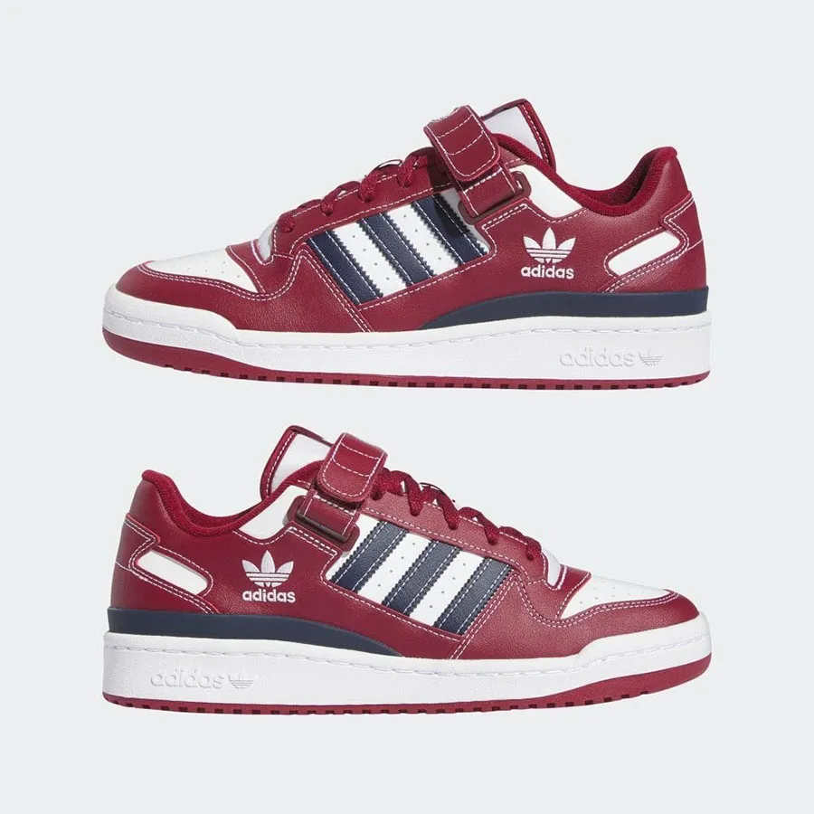 adidas forum red white blue