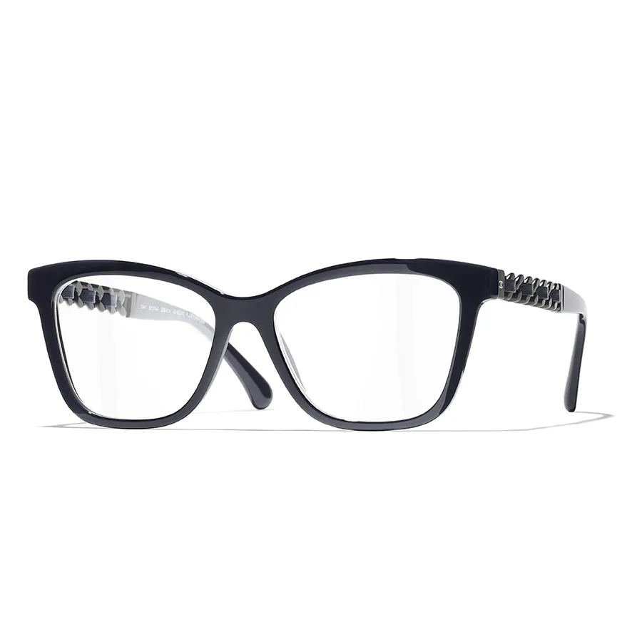 Kính mắt Chanel - Kính Mắt Cận Nữ Chanel Eyeglasses Squares CH3429Q 1462 Màu Xanh Đậm - Vua Hàng Hiệu