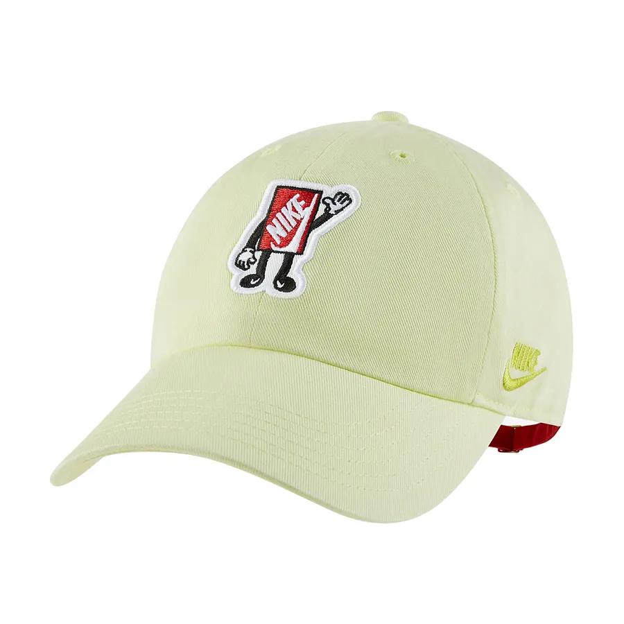 Mũ nón Nike - Mũ Nike Club Adjustable Unstructured Boxy Cap FB5362-331 Màu Xanh Cốm - Vua Hàng Hiệu