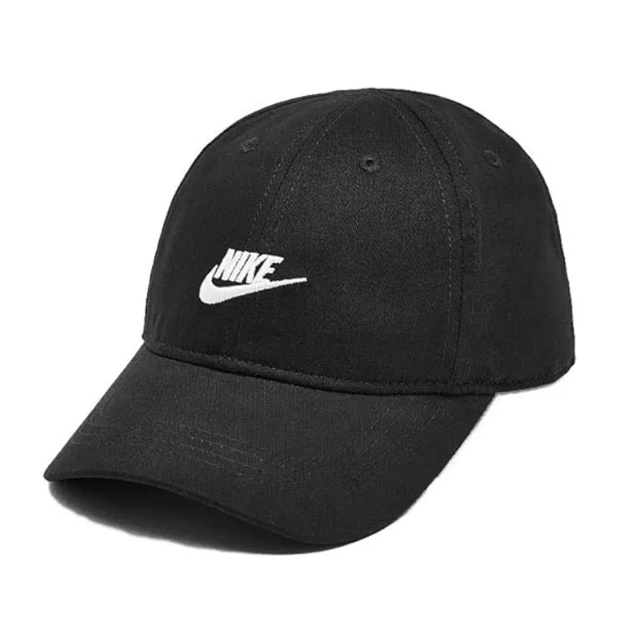Mũ nón Nike - Mũ Nike Little Kids' Adjustable Hat 8A2902-023 Màu Đen - Vua Hàng Hiệu