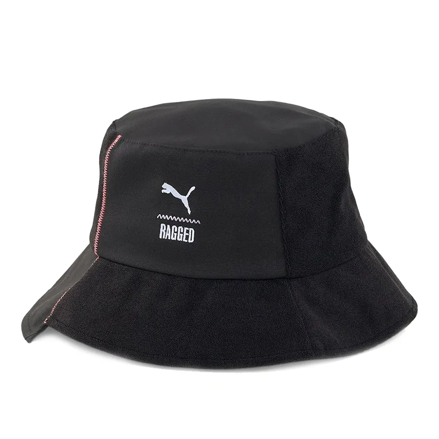 Mũ nón Puma Đen - Mũ Puma Bucket 024609-01 Màu Đen - Vua Hàng Hiệu