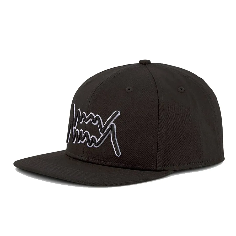 Mũ nón Puma Đen - Mũ Puma Snapback Basketball Pro 023574-01 Màu Đen - Vua Hàng Hiệu