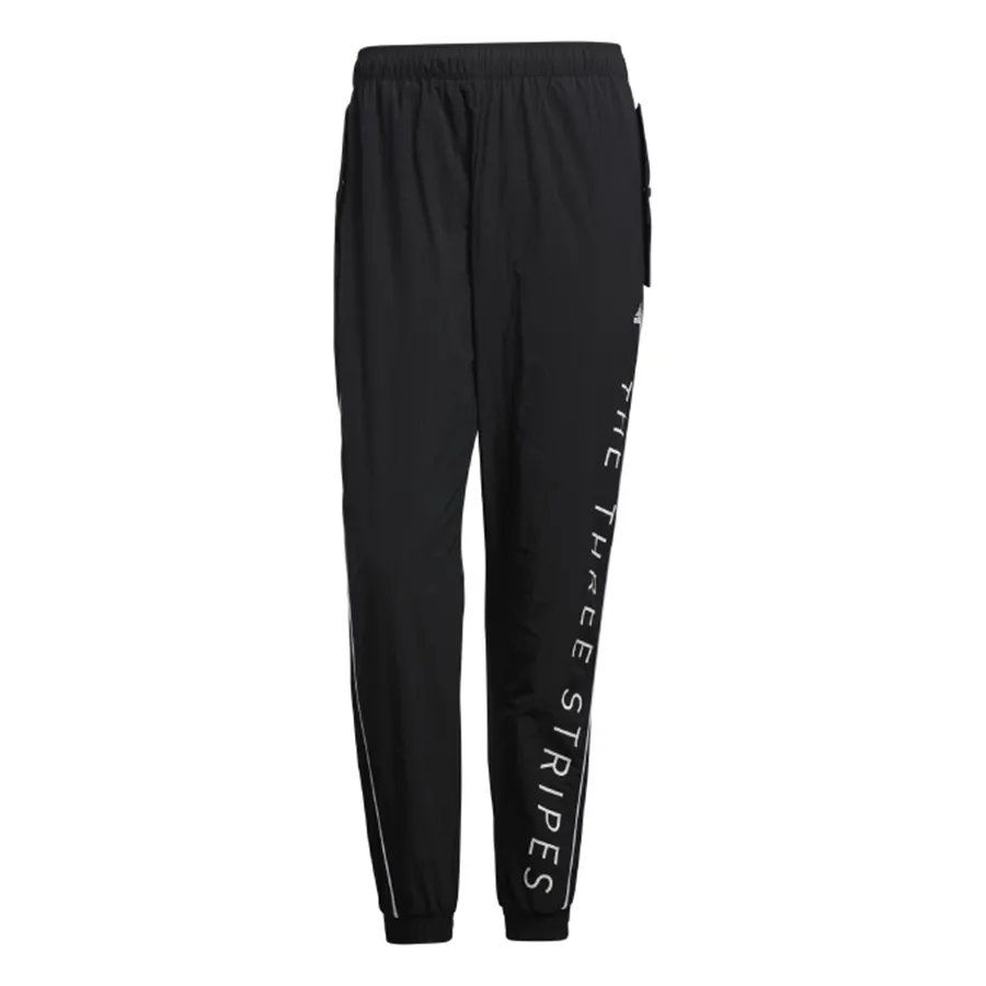 Thời trang Adidas 100% nylon - Quần Thể Thao Nam Adidas Alphabet Elastic Waistband Casual Sports Pants Black HM2689 Màu Đen Size S - Vua Hàng Hiệu