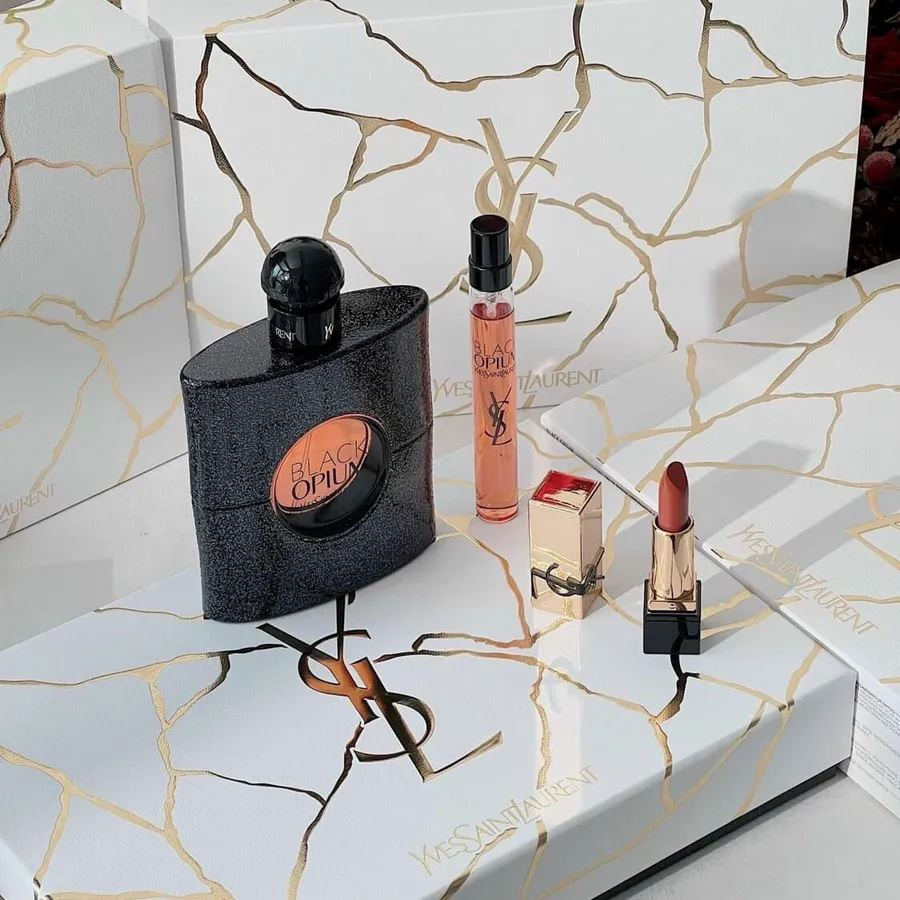 Set Nước Hoa Nữ Yves Saint Laurent YSL Black Opium EDP Gift Set