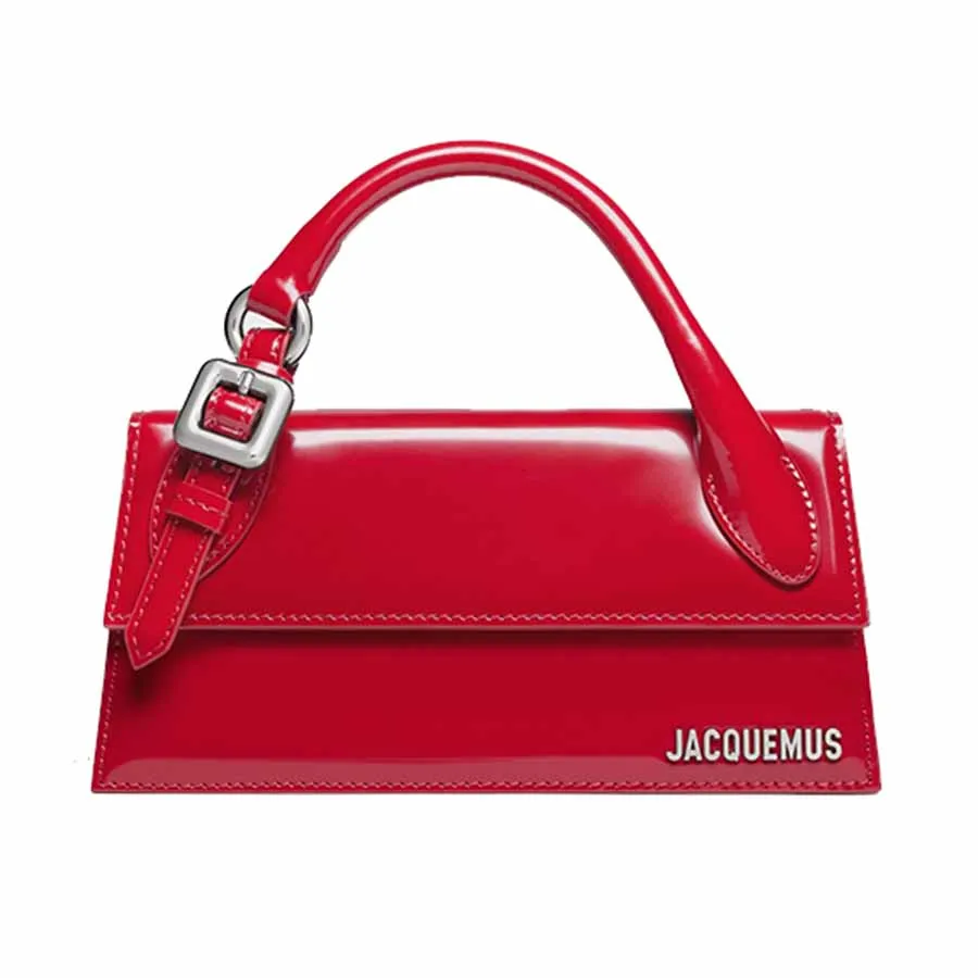 Chiquito Long Jacquemus Red Bag Jacquemus Red Patent Leather Long