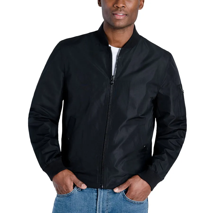 Áo Khoác Nam Michael Kors MK  Men's Bomber Jacket MK28288 Màu Đen Size S