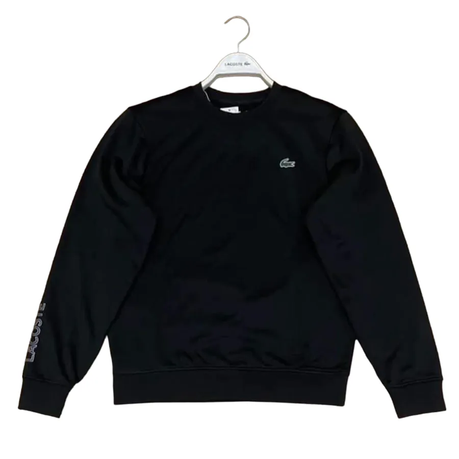 moletom lacoste sueter negro lacoste