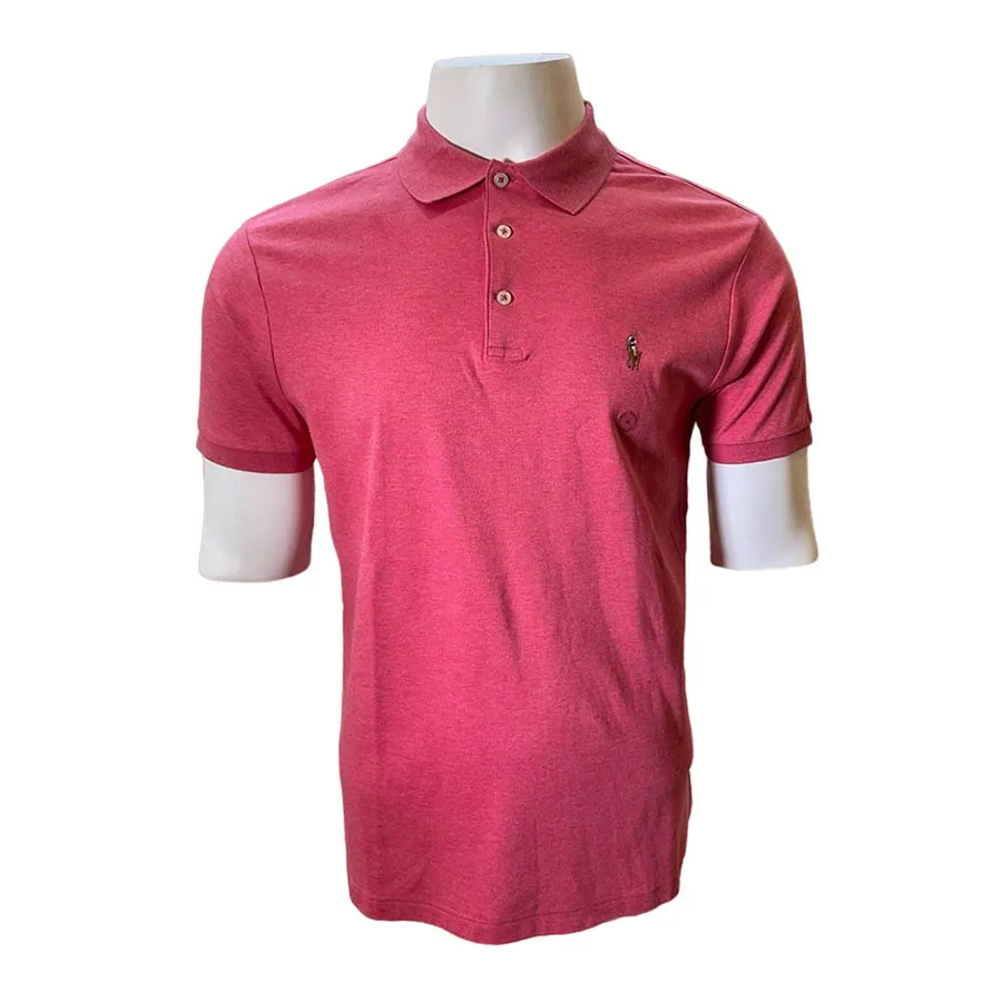 Ralph Lauren - Áo Polo Nam Ralph Lauren 710832749037 Men Màu Đỏ Size M - Vua Hàng Hiệu