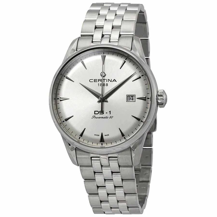 Đồng Hồ Nam Certina Automatic DS-1 Powermatic C029.807.11.031.00 (C0298071103100) Màu Bạc