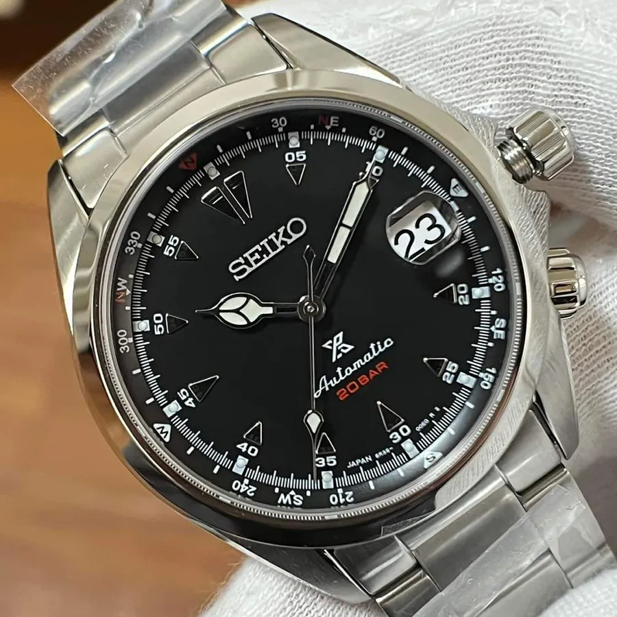 Seiko Alpinist Spb 117 Seiko Prospex Alpinist Sharks Tooth Black
