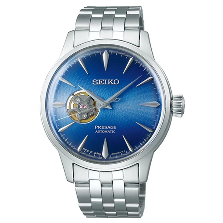 Đồng Hồ Nam Seiko Presage Cocktail SSA439J1 Màu Bạc Xanh Dương