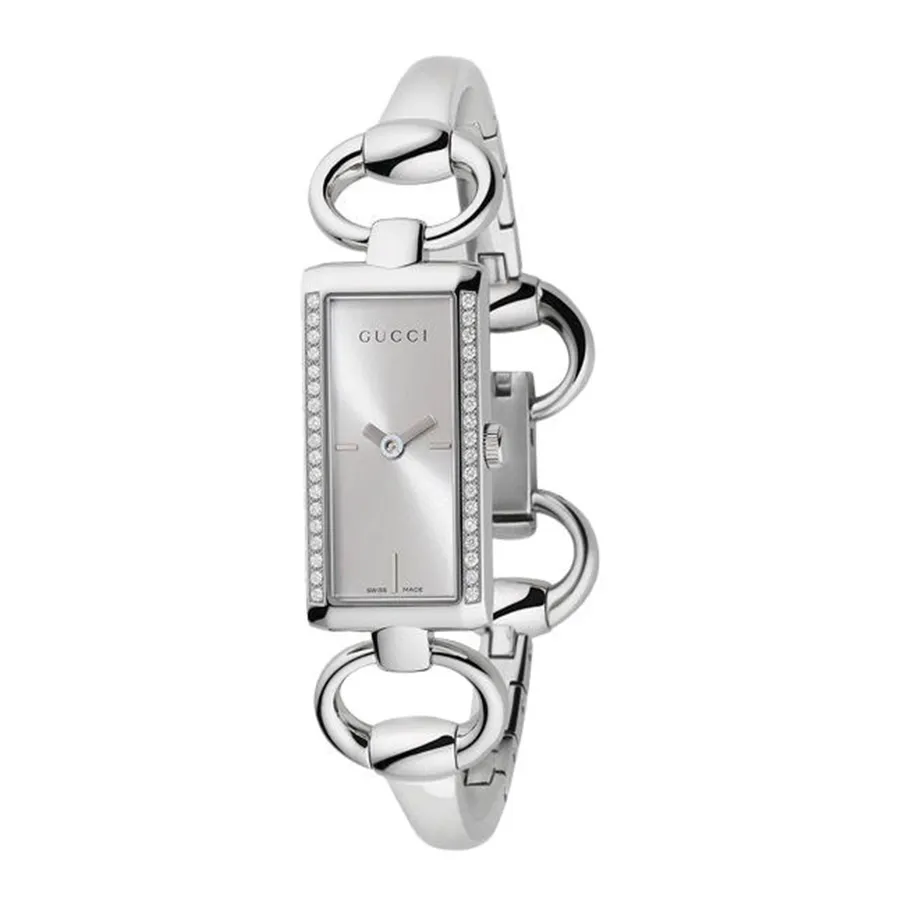 Đồng hồ Gucci - Đồng Hồ Nữ Gucci Tornabuoni Diamond YA119505 Màu Bạc - Vua Hàng Hiệu