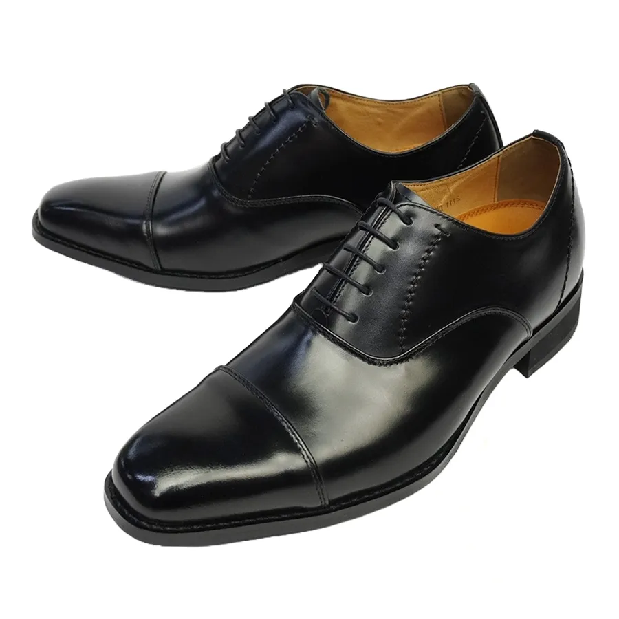 Madras Modello - Giày Tây Nam Madras Modello Leather Shoes DM613 Màu Đen Size 41 - Vua Hàng Hiệu