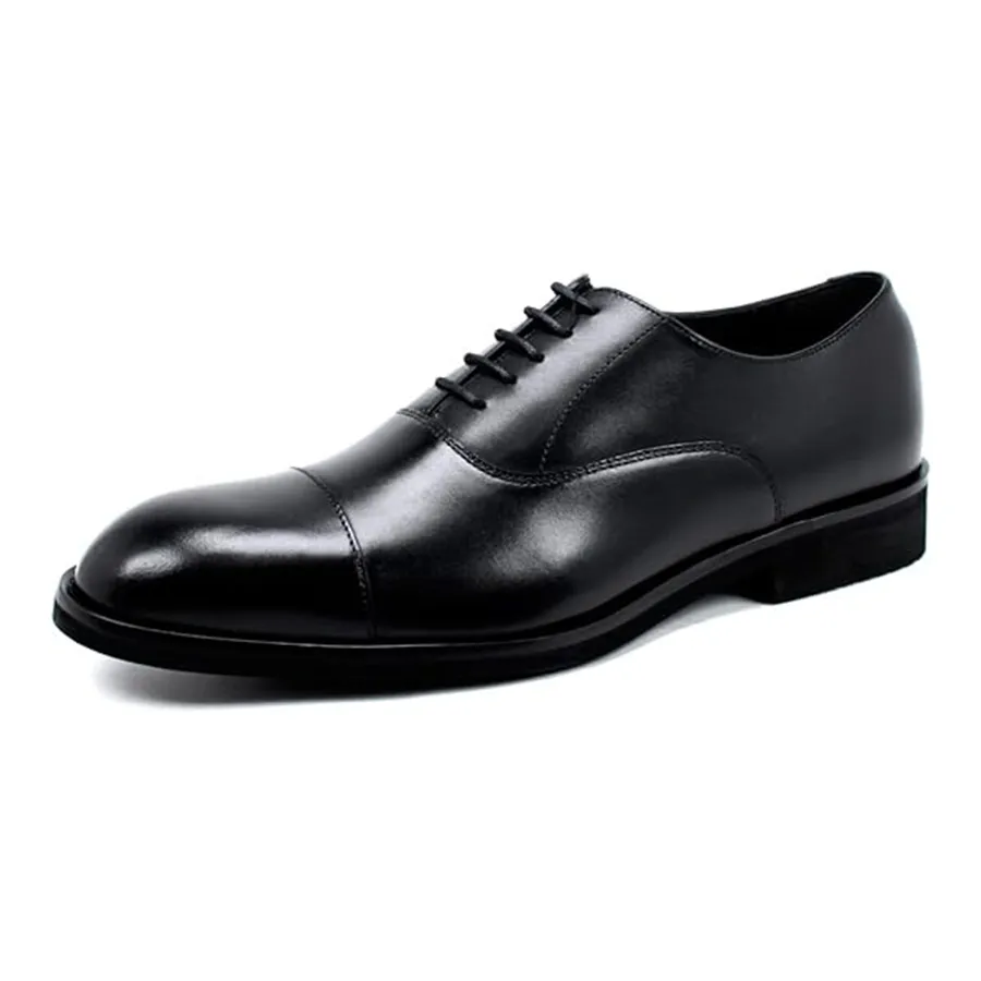 Madras Modello - Giày Tây Nam Madras Modello Onstep Straight Tip OS7001 Màu Đen Size 40 - Vua Hàng Hiệu