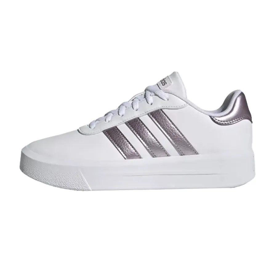 Adidas Da cao cấp - Giày Thể Thao Adidas NEO Court Platform GV8999 Màu Trắng Bạc Size 36.5 - Vua Hàng Hiệu