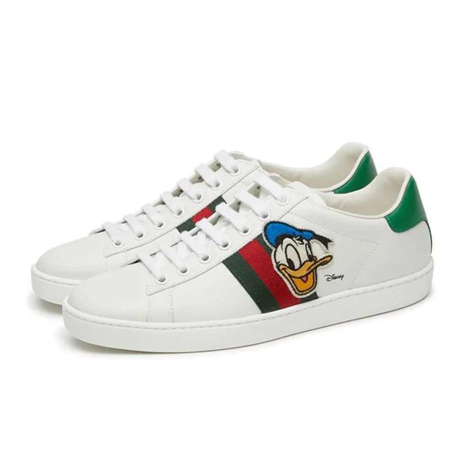 Giày Gucci Nam - Giày Thể Thao Nam Gucci Ace x Disney Wmns 649401-1XG60-9114 Màu Trắng Size 42 - Vua Hàng Hiệu