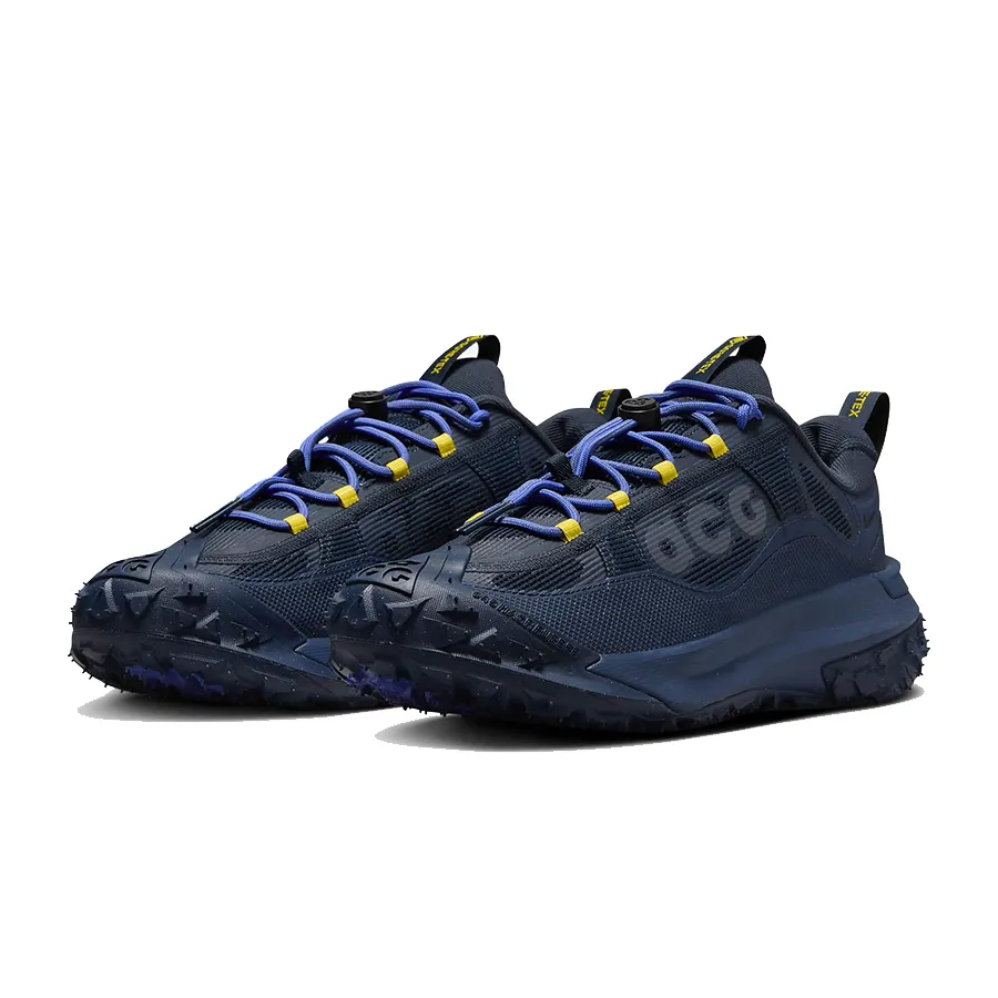 Giày Chất liệu tổng hợp - Giày Thể Thao Nike ACG Mountain Fly 2 Low GTX Dark Obsidian HF6245-400 Màu Xanh Navy - Vua Hàng Hiệu