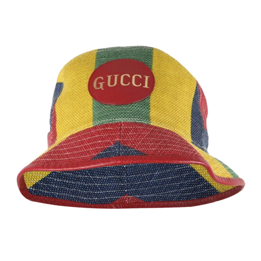 Mũ nón Gucci - Mũ Gucci Baiadera Logo Bucket Hat 627158 Phối Màu Size S - Vua Hàng Hiệu