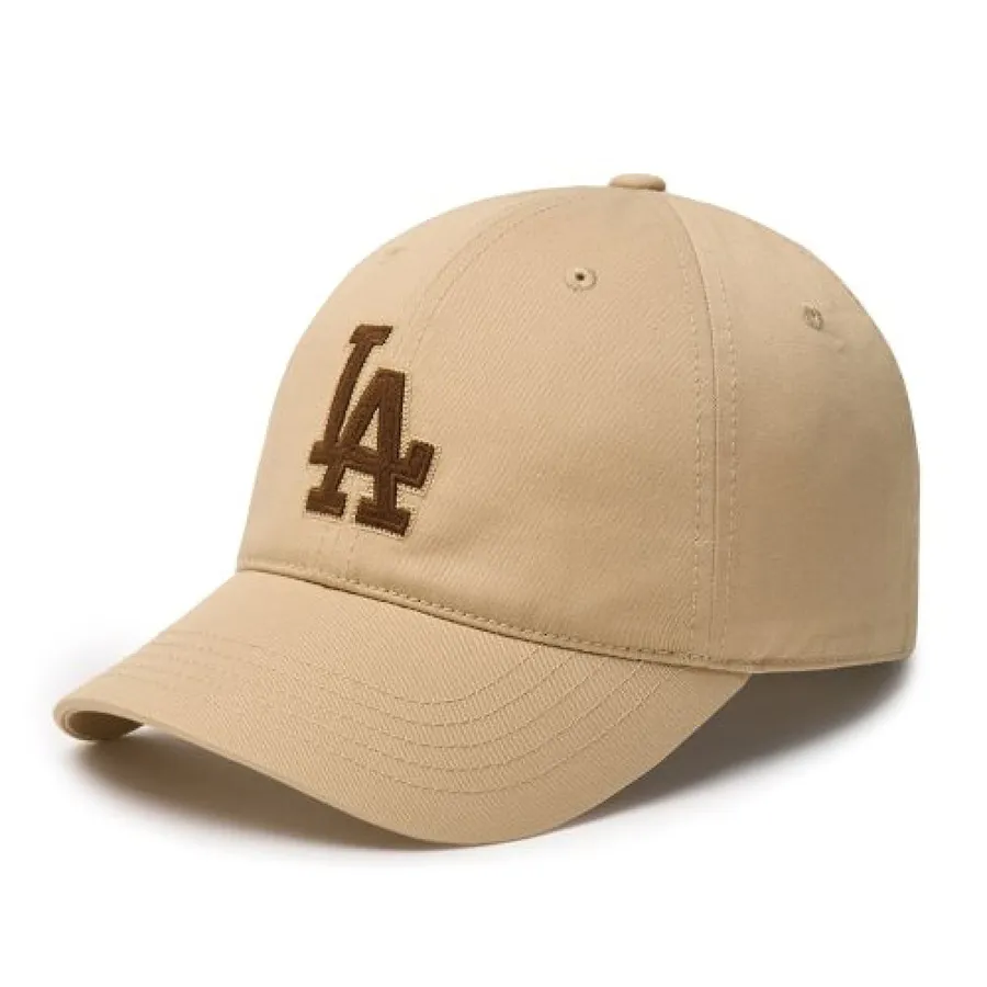 Mũ nón MLB Be - Mũ MLB Logo LA Angeles 3ACPB064N-07BGL Màu Be - Vua Hàng Hiệu
