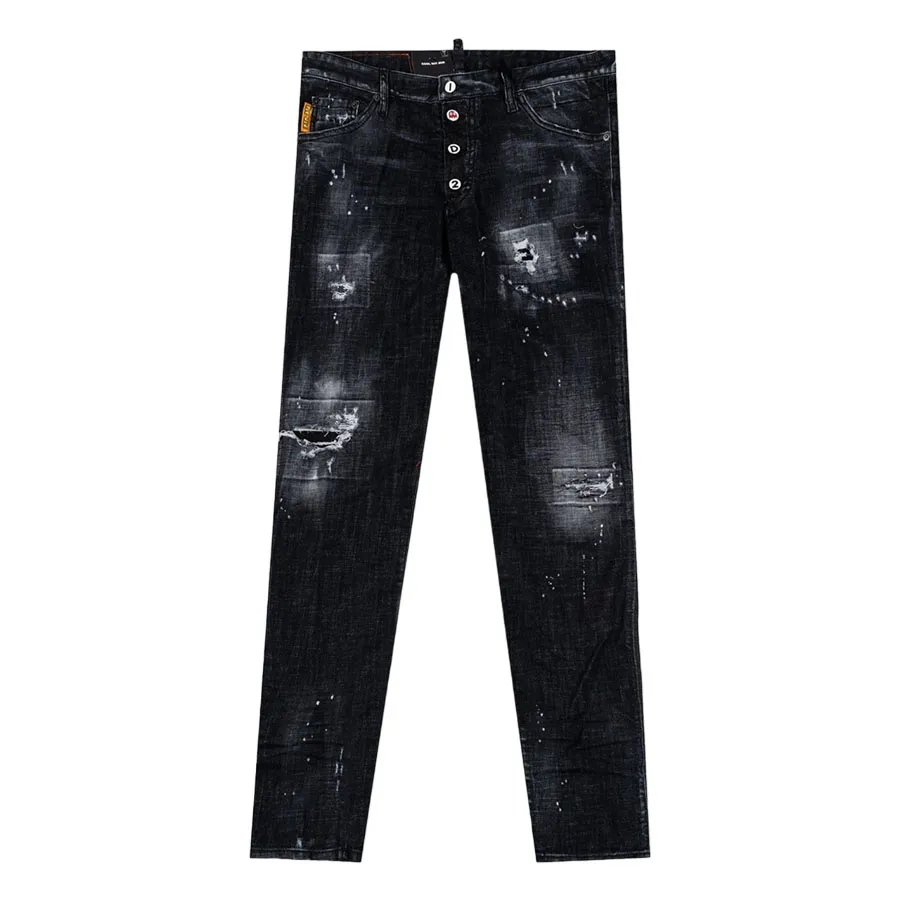 Quần Jean Nam Dsquared2 Pac Man Grey Wash Skater Fit S71LB1333 S30357 ...