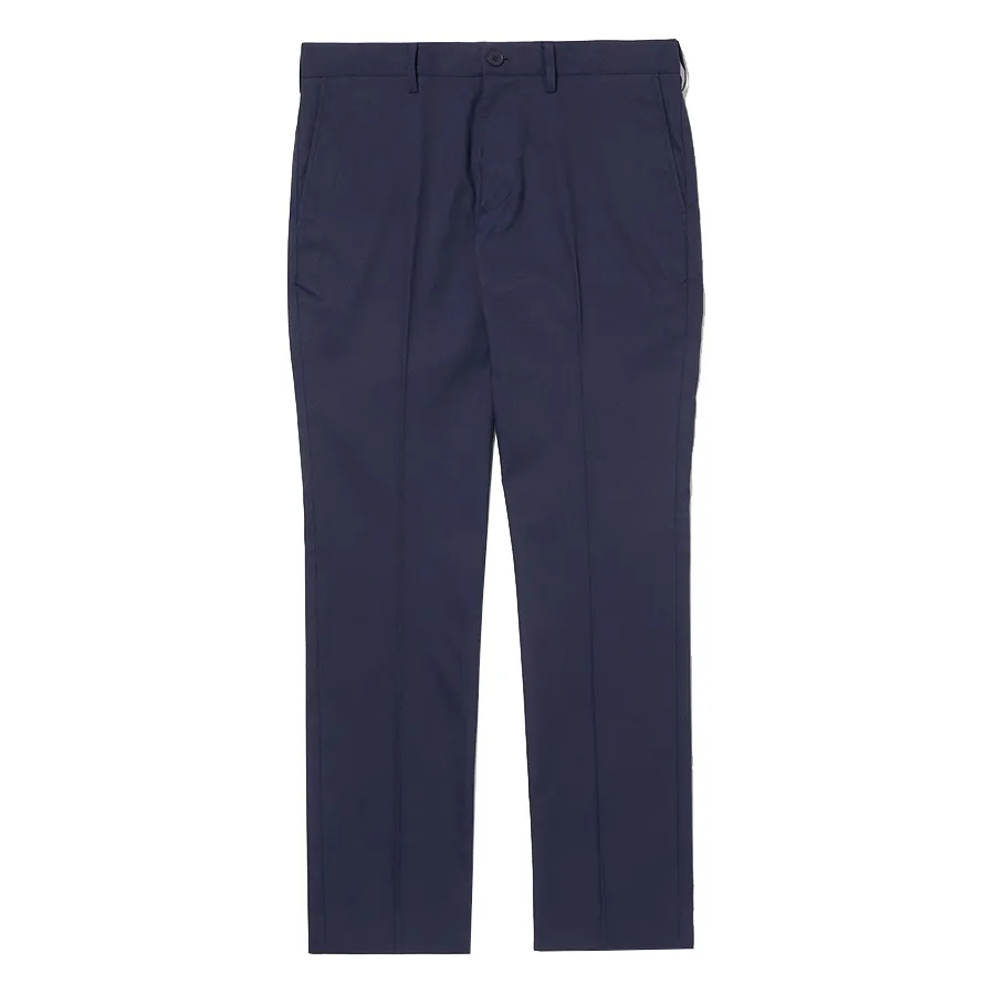 Thời trang Lacoste - Quần Kaki Nam Lacoste Men's Slim Fit Oxford Pants HH707-166 Màu Xanh Navy Size 30 - Vua Hàng Hiệu