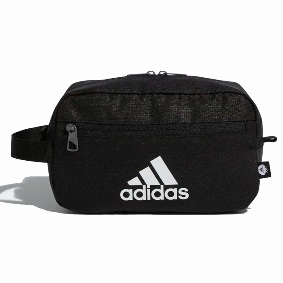 Túi xách Adidas Đen - Túi Cầm Tay Adidas HR6915NS /SMU CRST Pouch Black NS Màu Đen - Vua Hàng Hiệu