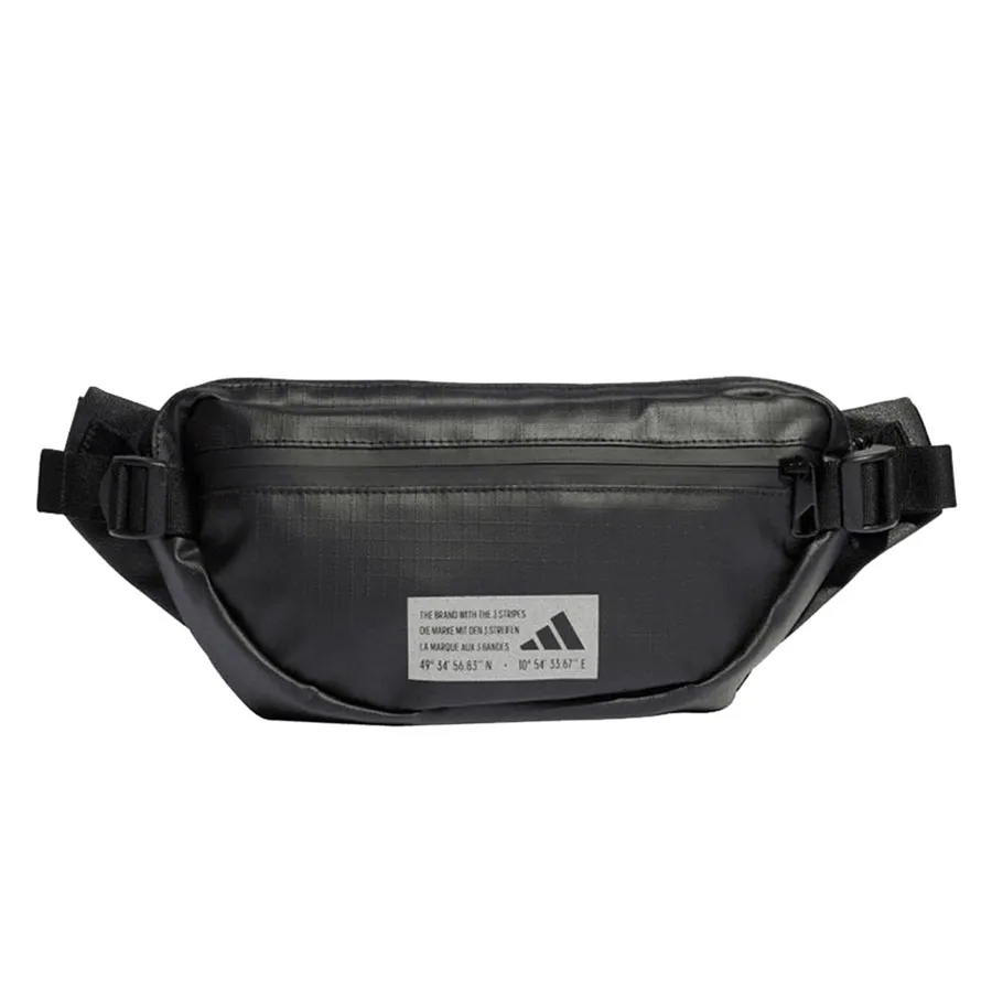 Túi xách Adidas 100% Polyurethane - Túi Đeo Chéo Nam Adidas 4Athlts ID Waist Bag HT4763 Black Màu Đen - Vua Hàng Hiệu