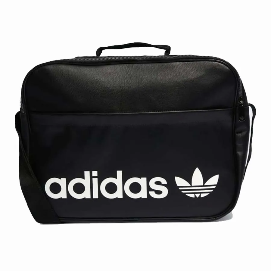Túi xách Adidas 100% Polyurethane - Túi Đeo Chéo Nam Adidas Airliner Bag Archive HY4320 Màu Đen - Vua Hàng Hiệu