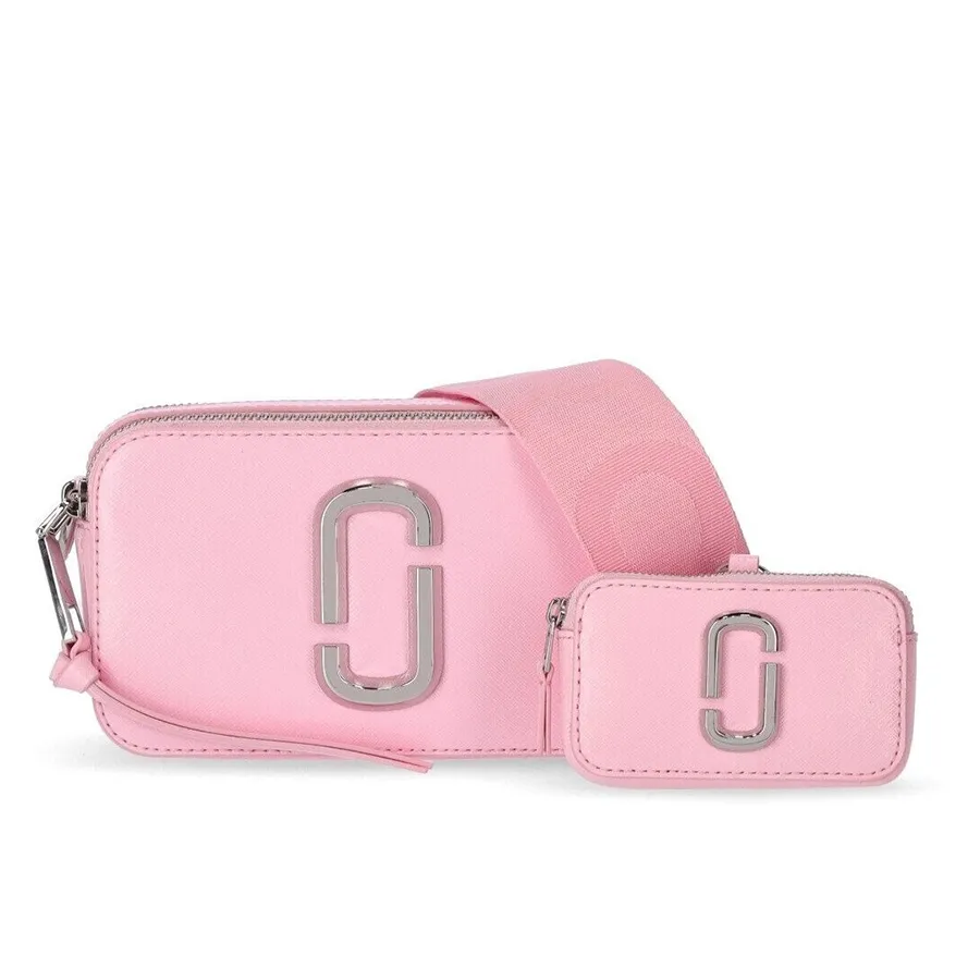 Túi xách Da / Vải - Túi Đeo Chéo Nữ Marc Jacobs The Utility Snapshot Pink Crossbody Bag Màu Hồng - Vua Hàng Hiệu