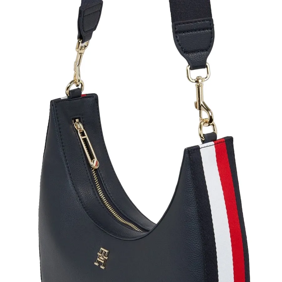Túi Đeo Chéo Nữ Tommy Hilfiger TH Essential Crossbody Bag Black AW16088 Màu Đen