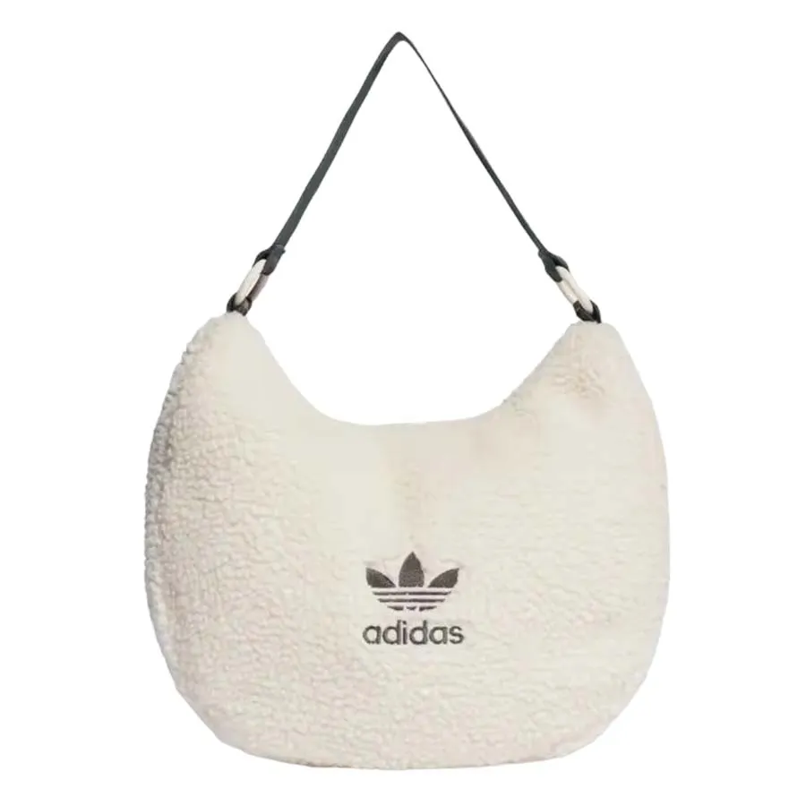 Túi xách Adidas Nữ - Túi Đeo Vai Nữ Adidas Fleece Shoulder Bag Foam Bag Wonder White II3399 Màu Trắng - Vua Hàng Hiệu