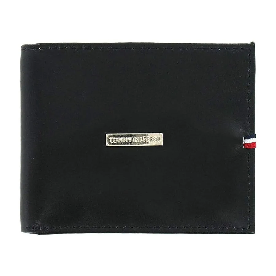 Túi xách Tommy Hilfiger Nâu - Ví Nam Tommy Hilfiger Men's Leather Credit Card Wallet Billfold Black 31HP220040 Màu Đen - Vua Hàng Hiệu