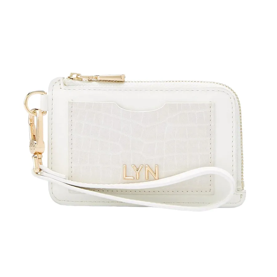 Lyn - Ví Nữ Lyn Erica Coin Purse Wallets LL24CWF001 Màu Trắng - Vua Hàng Hiệu