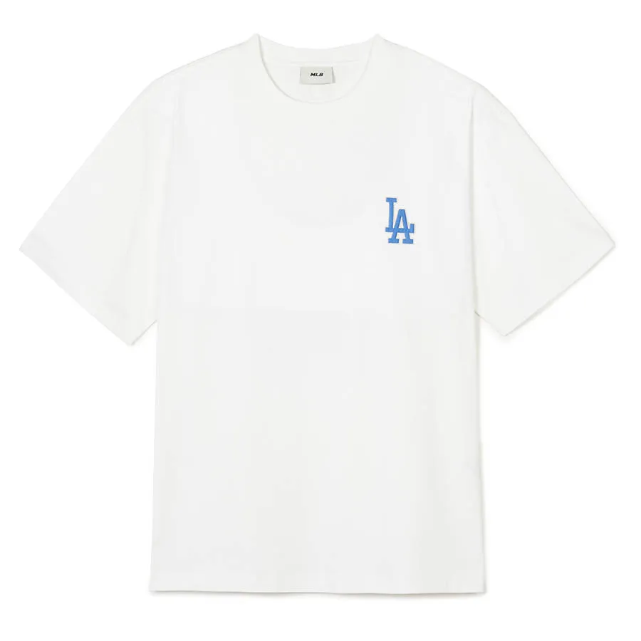 [MLB] Denim Like Pocket Overfit T-Shirt ★すぐ品切れ★ Áo Phông MLB Denimlike Monotive Over Fit T Shirts NEW YORK