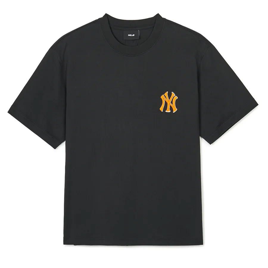 Thời trang MLB Áo phông - Áo Phông MLB Monative Overfit New York Yankees 3ATSM0443-50BKS Màu Đen - Vua Hàng Hiệu