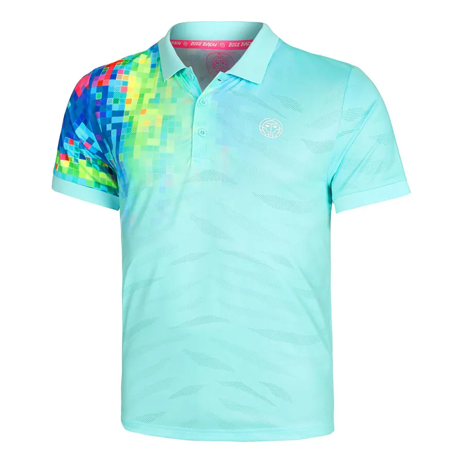 Áo Polo Nam Bidi Badu Melbourne 2024 Polo Màu Xanh Blue Size XS