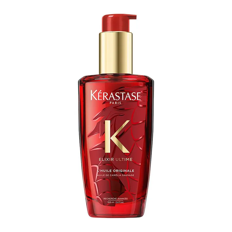 Kérastase - Dầu Dưỡng Tóc Kérastase Elixir Ultime Dragon Rouge Limited Edition Hair Oil 100ml - Vua Hàng Hiệu
